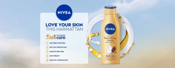 Nivea Body Lotion Nourishing Cocoa 400ml