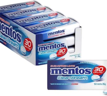 Ice Mentos Orange mint/pepper mint/bubble gum
