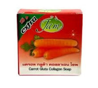 Jam carrot gluta collagen soap