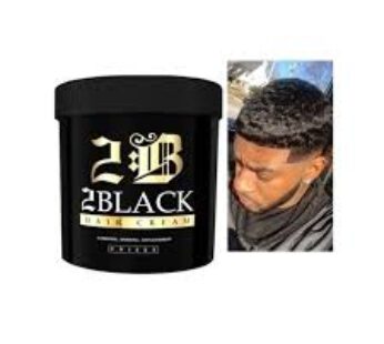 2 Black hair cream 110g