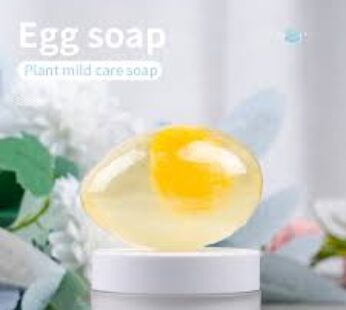 Egg shape facial soap