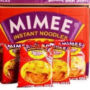 Mimee noodles carton