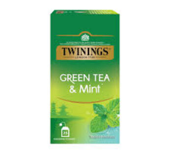 Twinings green tea & mint