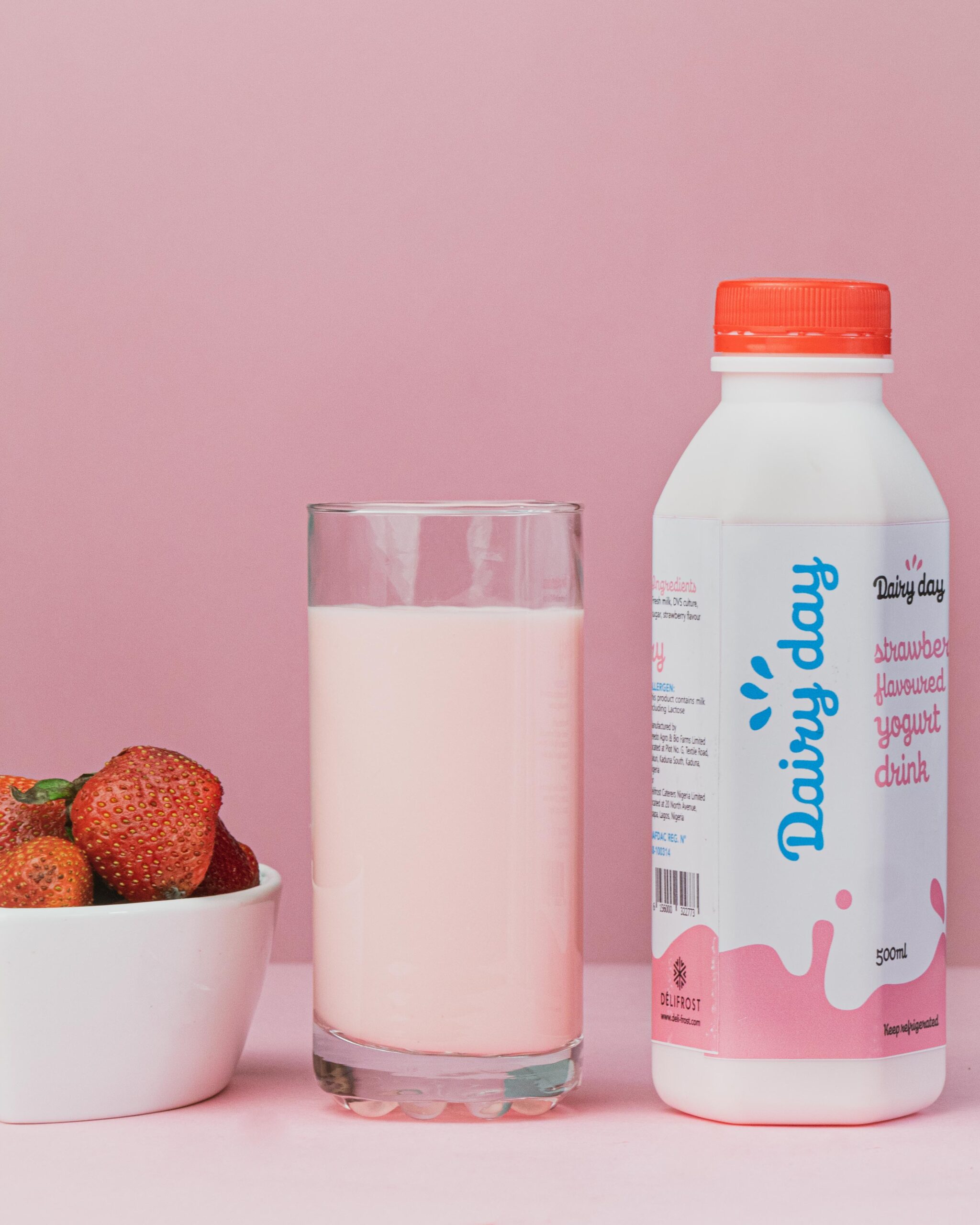 Dairy Day Strawberry Flavoured Yoghurt Drink 500ml