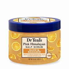 Dr Teal's Glow & Radiance Vitamin C Citrus Salt Scrub