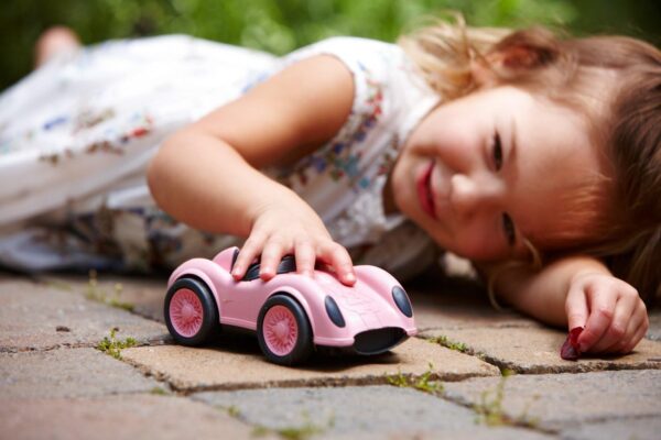 Green Toys Race Car - Pink - NEW - Image 6