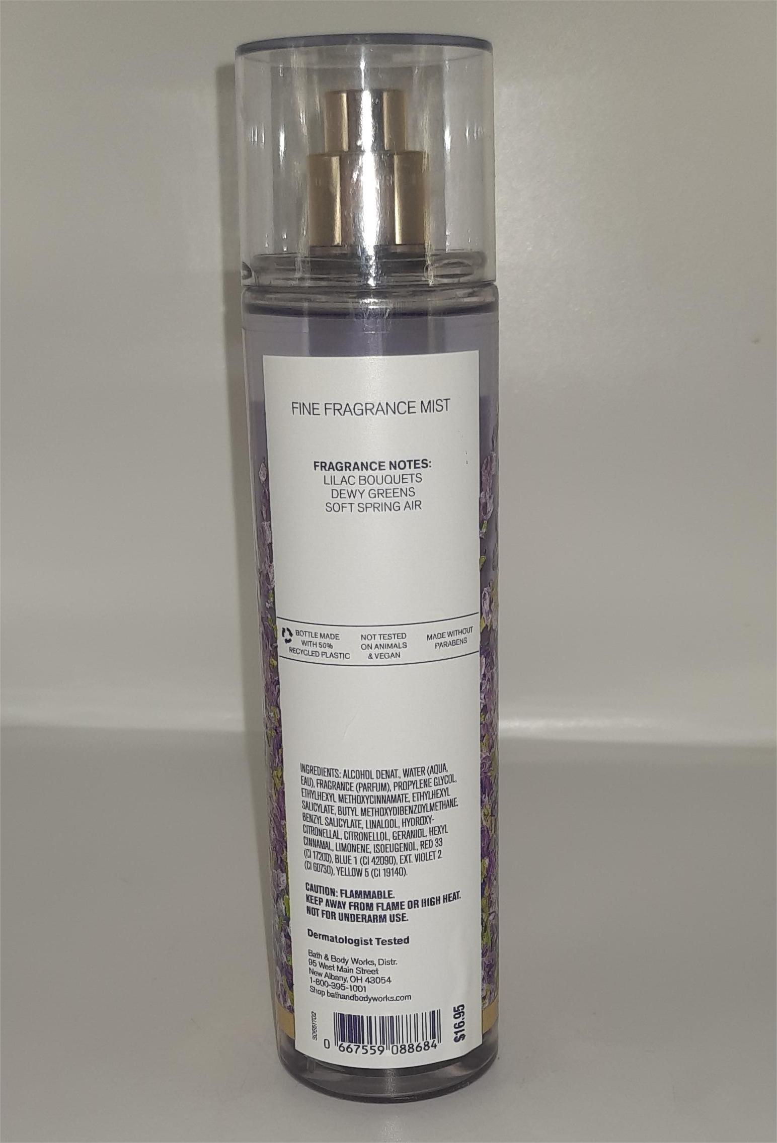 Bath & Body Works Fine Fragrance Mist – Fresh Cut Lilacs – 236ml - Image 4