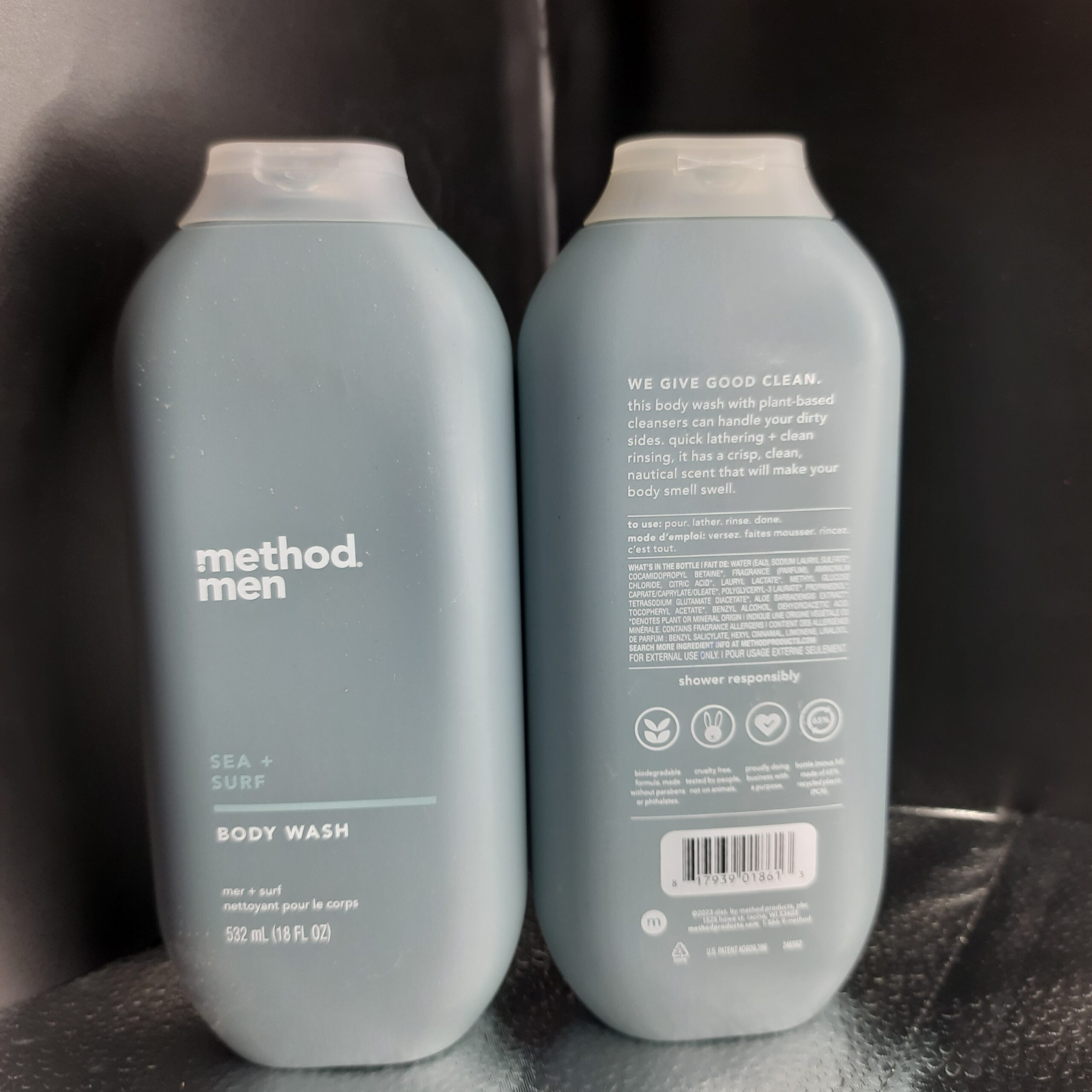 Method Men Sea + Surf Body Wash — 532 ml