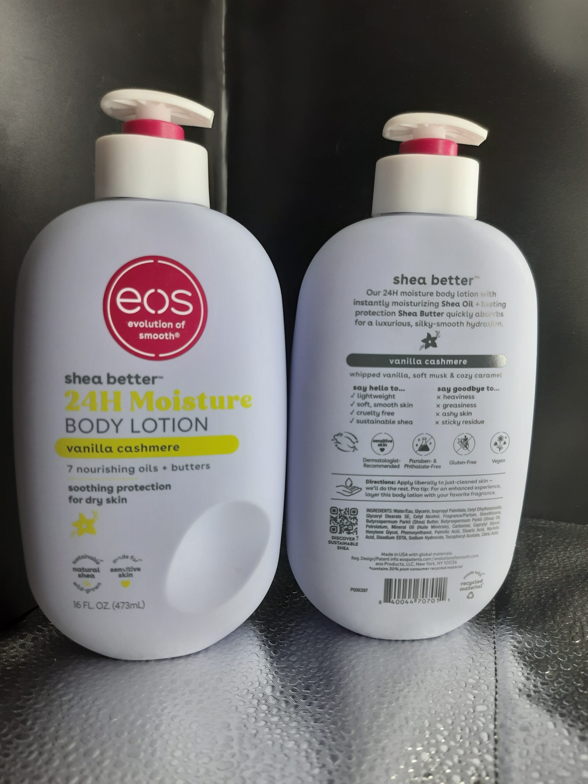 EOS Shea Better Vanilla Cashmere Body Lotion 473 ml - Image 3